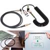 Spring Retractable Audio Cable Audio Wire Cord for Mobile Phone Headphone Accessories