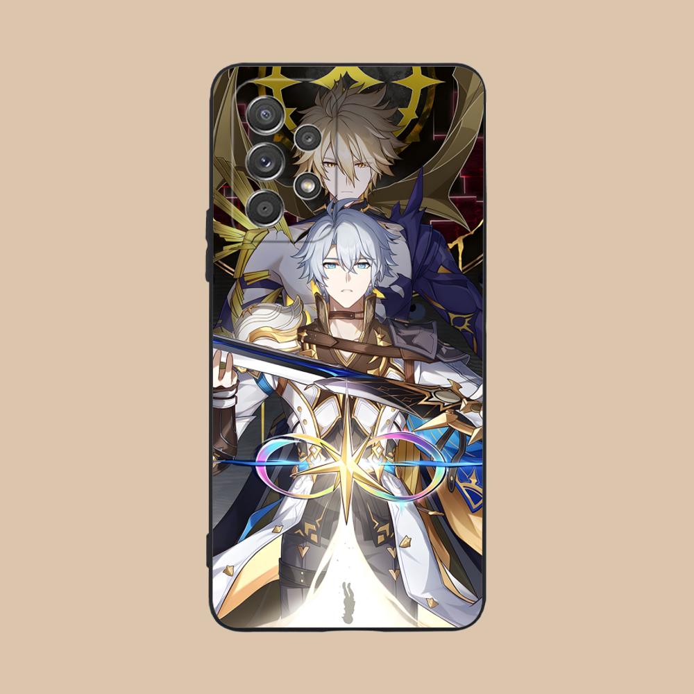 Чехол для телефона Honkai Impact Phainon для Samsung Galaxy A73 72 71 70 56 55 54 53 52 36 35 34 23 16 15 5G Цветной Защитный Роскошный