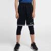 (GS) Nike Training Breathable Logo Sports Shorts Boy Black Kids' 939655-010