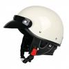 Vintage Japanese Style Half Helmet Electric Scooter Motorcycle Riding Adult UnisexUse ABS Safety With Face Cover