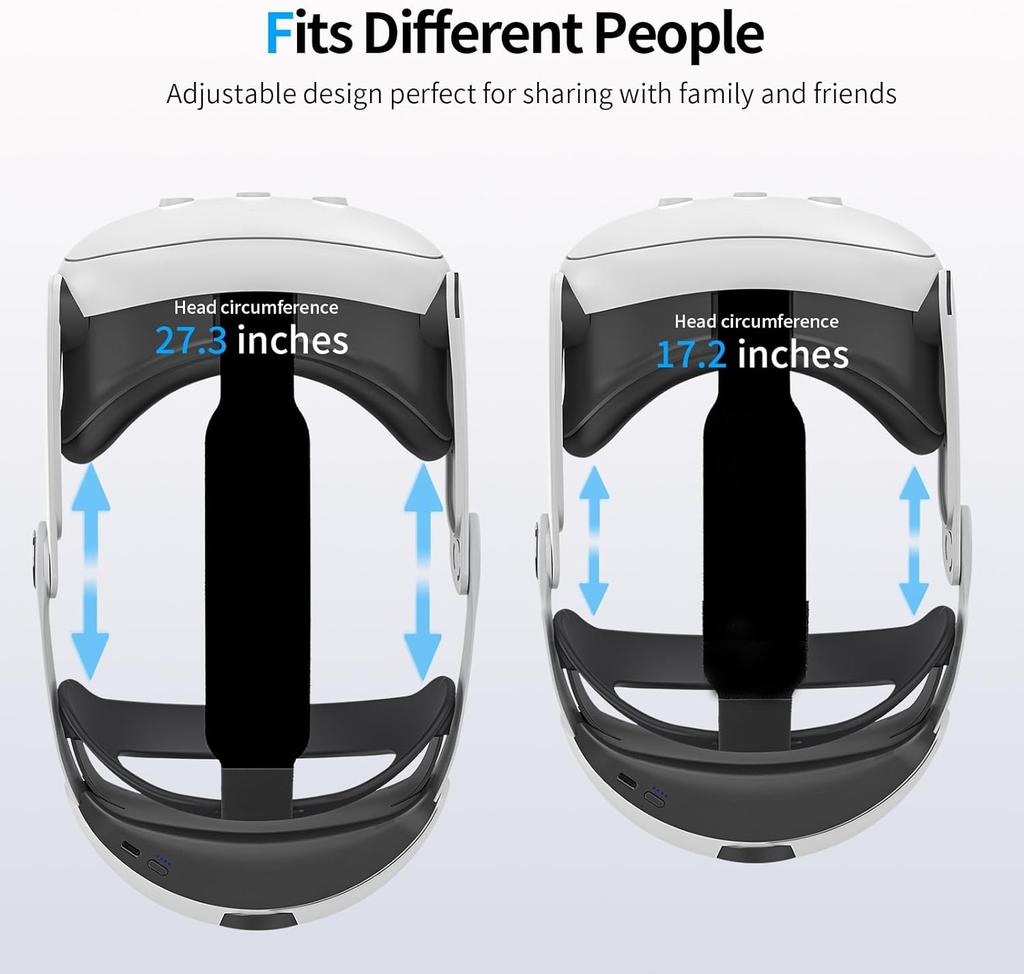 Сменный ремешок Elite для гарнитуры Meta Quest 3 VR, удобный регулируемый ремешок на голову из губки для аксессуаров Meta Quest 3