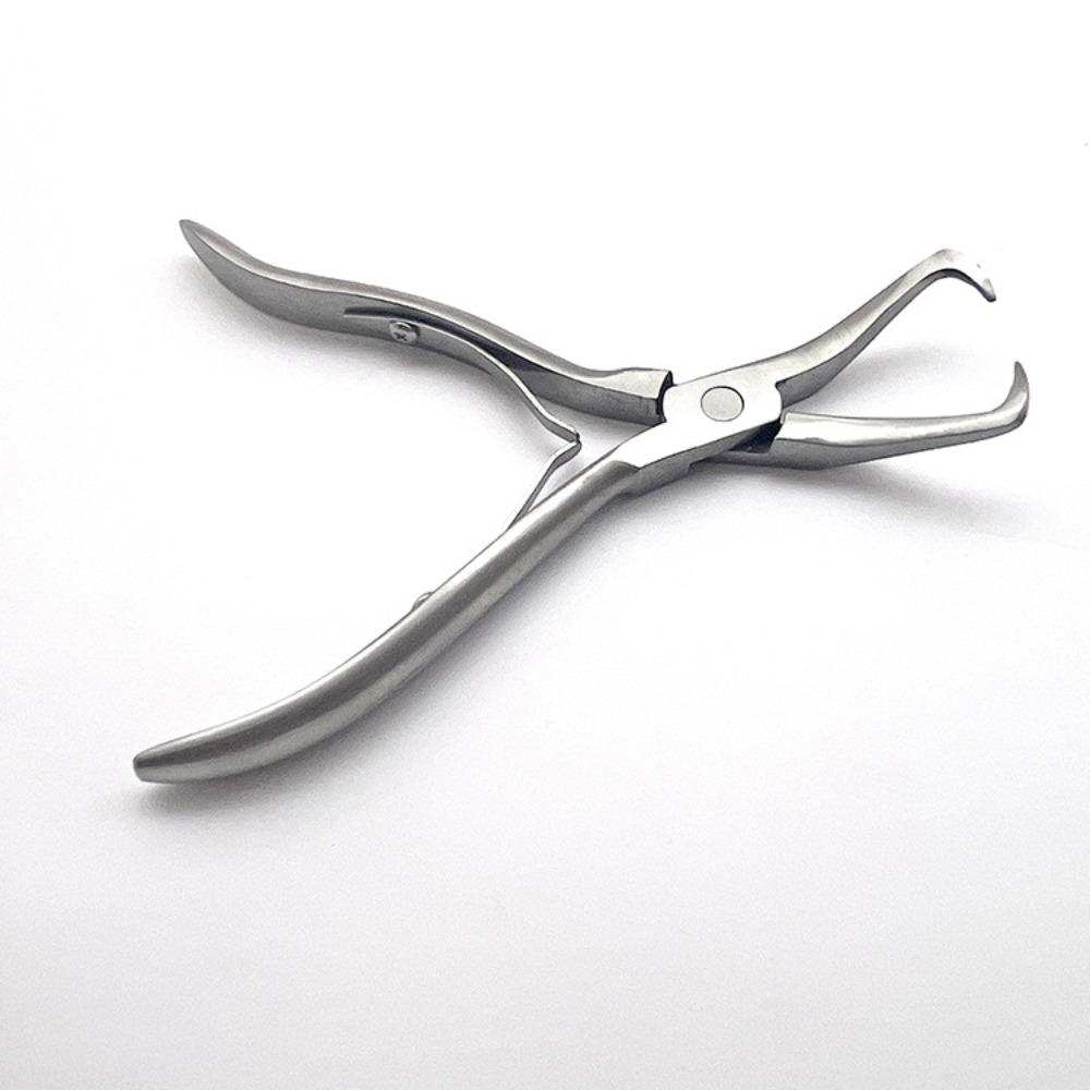 Зажим для наращивания волос Fusion Glue Bond, противоскользящий зажим из нержавеющей стали для микроколец