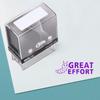 Great Effort Self Inking Rubber Stamp Custom Colop Office Stationary P20 Mini Stamper
