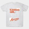 T Shirt Women Kansas Arizona Harajuku Print Kawaii Tshirt Summer Short Sleeve Female T-Shirt Top Tee