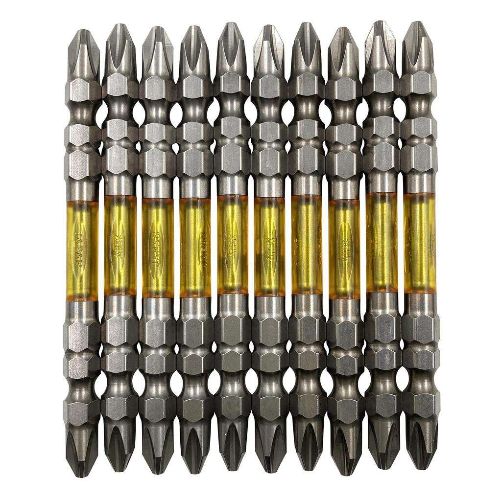 ANEX Ryutai X Pack of 10 ART-14M Double-Ended Bit, +2 85mm,