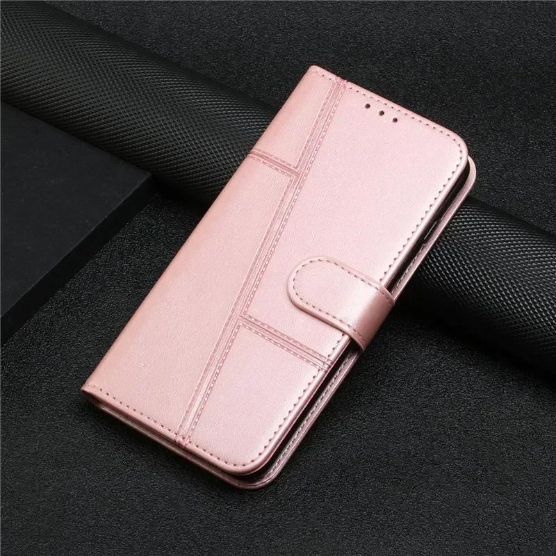 Кожаный чехол-книжка Turbo4 для Xiaomi Redmi Note 14 4G Turbo 4 14C 14R A4 Note14 Pro Plus 5G Магнитные чехлы Кошелек Чехол для телефона