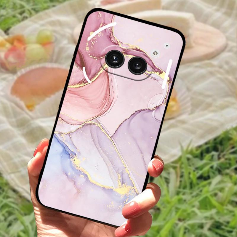 Чехол-бампер для Nothing Phone 2A, силиконовый, мягкий, модный, черный, Full Protective A142 Capa