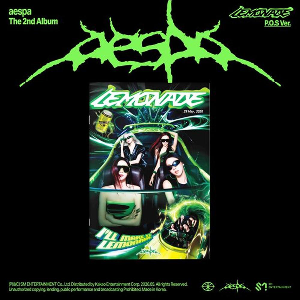 aespa [ЛИМОНАД] P.O.S Вер. 2-й альбом + бесплатный подарок