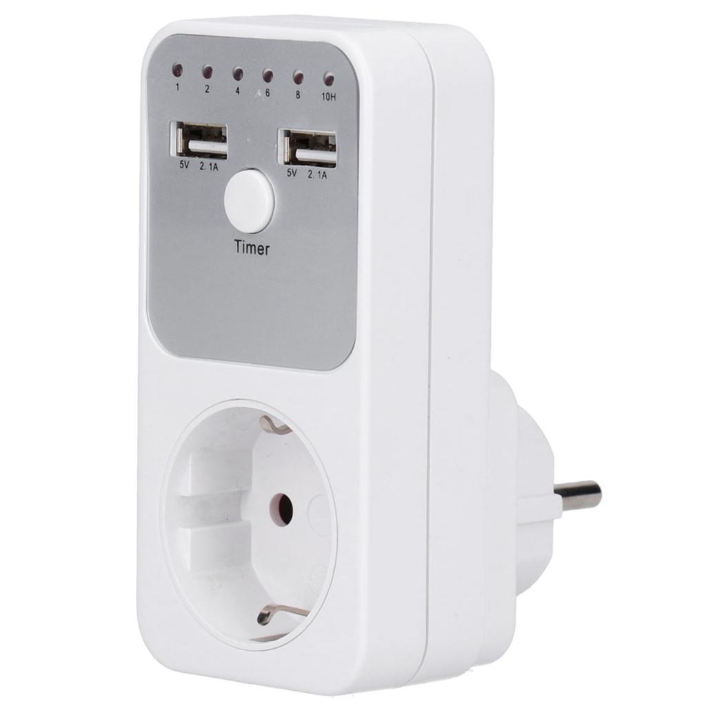 USB интеллектуальный цифровой таймер обратного отсчета гнездо для зарядного устройства компьютера телефона
