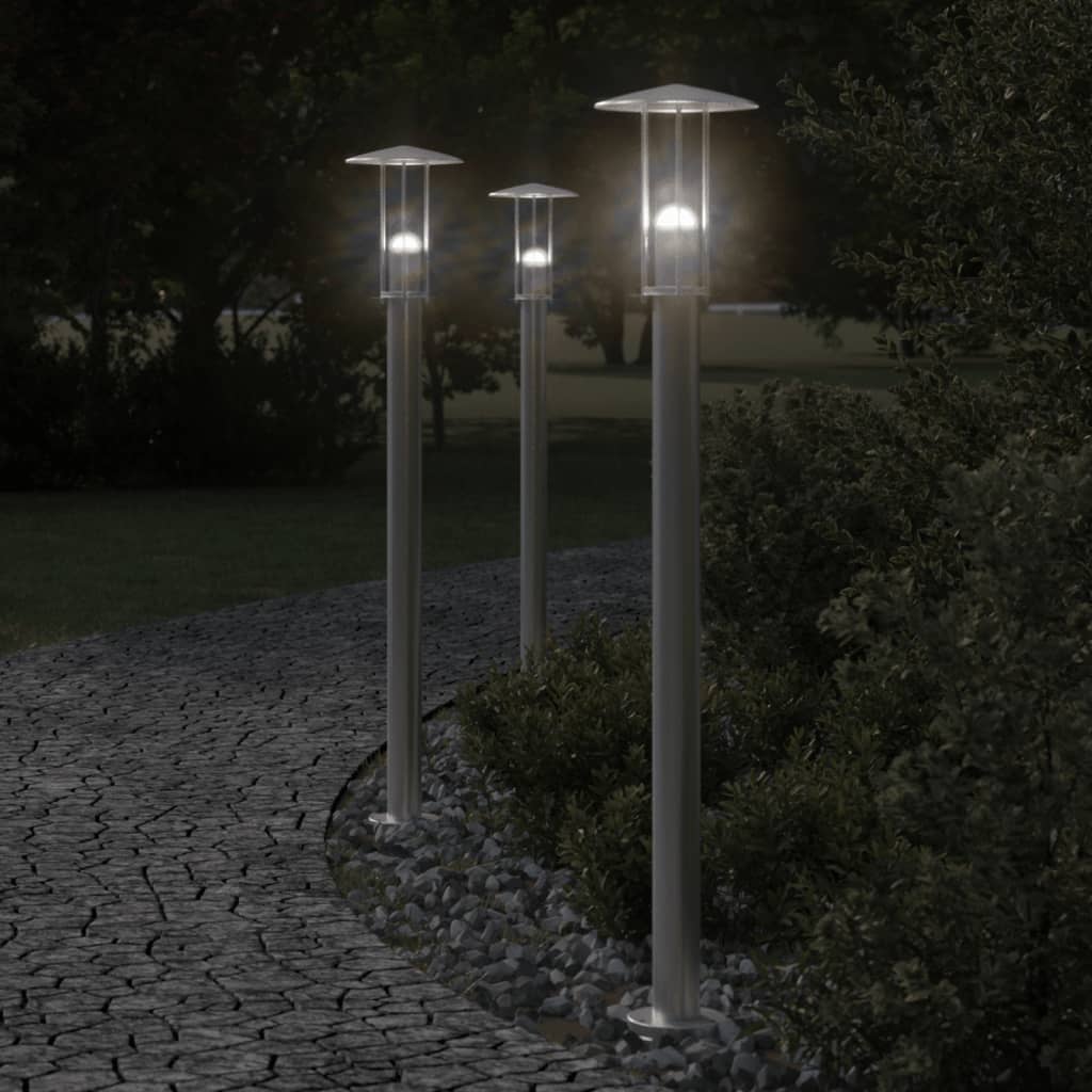 Silver Path Light 100 cm Stainless Steel