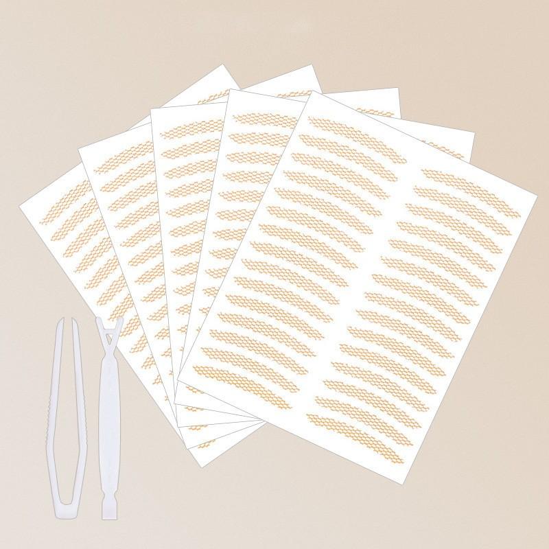 10 листов, новая бесследная лента для двойного века, невидимые наклейки для двойного века, прозрачная лента для глаз, женские инструменты для макияжа глаз