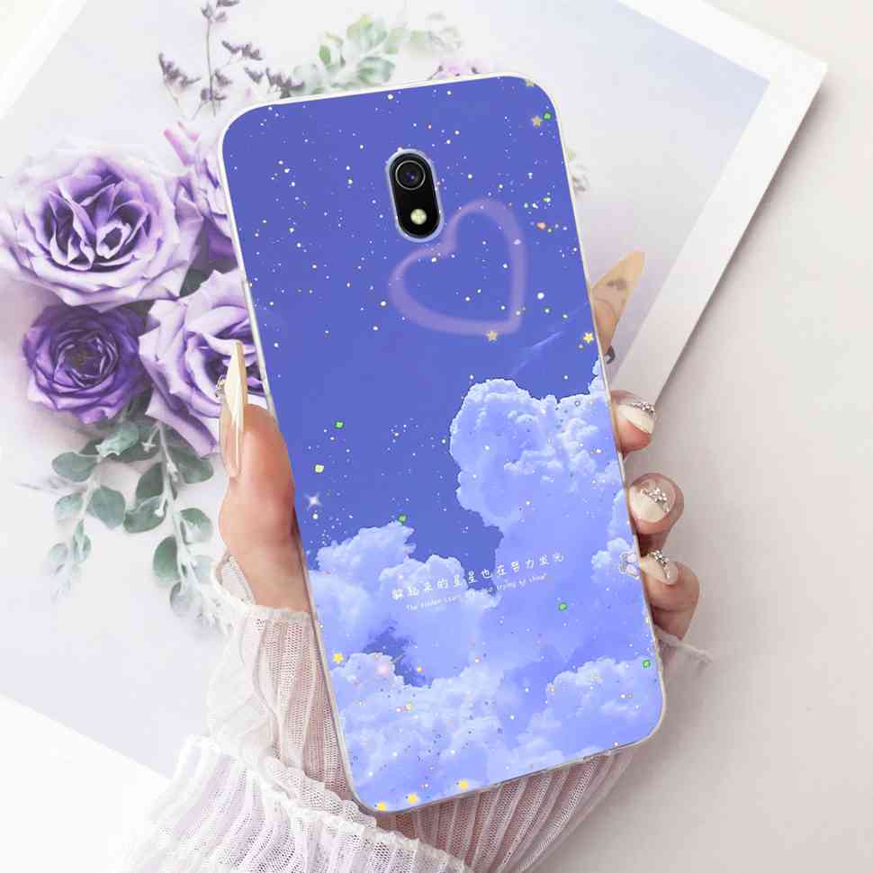Для Xiaomi Redmi 8A Чехол 6.22" Милый Кот Расписной Чехол Мягкий Силиконовый Чехол для Телефона Для Xiaomi Redmi8A Redmi 8A Задняя Крышка Capa