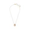 Swarovski Hyperbola Clear Crystals And Rose Gold Tone Plated Pendant 5240525 For Women
