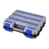 Double Side Tool Organizer Removable Dividers with 34 Compartments Small Parts Case