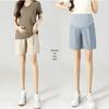 High-Waist Maternity Support Shorts: Trendy, Casual Summer Leggings for Pregnant Women