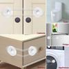 5 шт. Прозрачные детские замки безопасности Замки от открывания Шкаф Открытый Стеклянный шкаф Замок безопасности Анти-зажим Ручка Дверной замок Крепежные зажимы