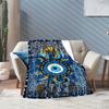 Mystic Eye Art Blanket Soft And Portable Four Season Home Bed Sofa Blanket Office Travel Lunch Break Warm Blanket A3
