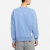 Men's Jordan Flight Sweatshirts Men's Signal Blue Crew Neck Moderate Regular
