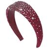 Gucci Embedded Design Canvas Headband Women accessories Bordeaux-Red 8550203HBG56100