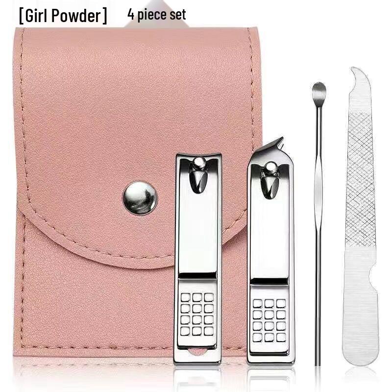 Премиальный набор кусачек для ногтей, устойчивый к смазыванию и брызгам, для мужчин и женщин