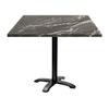 Table - Bazila - 90 X 90 Cm - Black - Particleboard - Easy Assembly