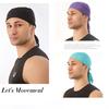 Sports Headscarf Solid Color Breathable Extra Soft Sweat Absorption Quick Dry Cycling Bandana
