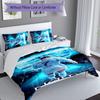 3pcs Custom Name Cristiano Ronaldo Set,Includes 1 Duvet Cover and 2 Pillowcases,All-season Bedroom Decor
