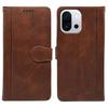 For OnePlus 13T 5G Case Calf Texture Leather Stand Book Style Phone Cover