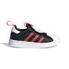 Hello Kitty x Adidas Originals SUPERSTAR 360 Повседневные низкие кеды для детей Скейтбординговая обувь Красный Белый Черный Детские HQ4093