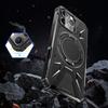 iPhone 16 Pro Max case, armored with a stand and a plate for the holder, black