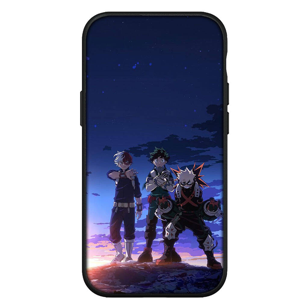 Для iPhone 17 16 15 Xiaomi Poco F7 F8 X7 X6 C85 C75 C71 M8 Redmi Note 14 13 12 11 8 Pro Max 14C 13C 15C A3 Чехол для телефона Обои Моя геройская академия Обложка