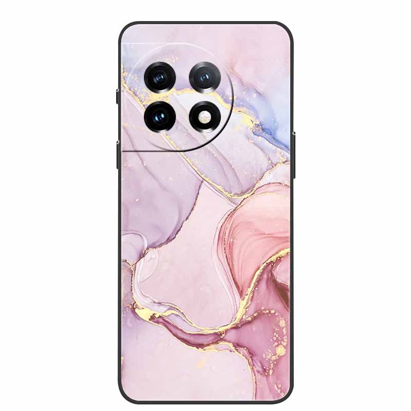 Чехол для One Plus 11 Мраморная текстура гранита Каменные текстуры Чехлы для телефона для Oneplus 11R Ударопрочный Мягкий чехол для Oneplus11 5G Силиконовый