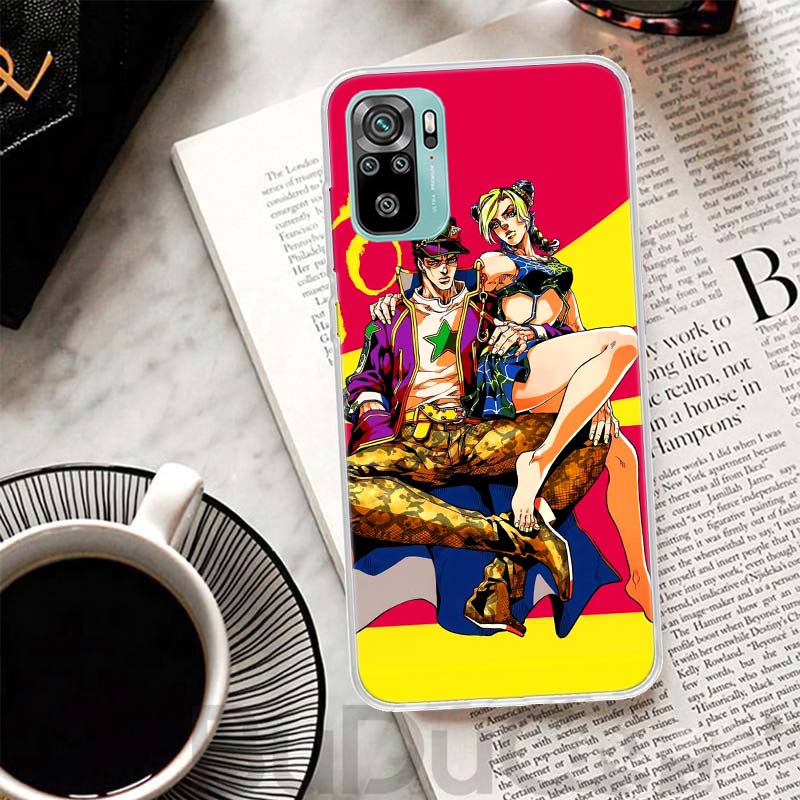 Чехол для телефона Xiaomi Redmi Note 14 13 12S 12 11 Pro Plus с Джолин Джостар из JoJo's Bizarre Adventure 11S 10S 10 11E 11T + 9S 9