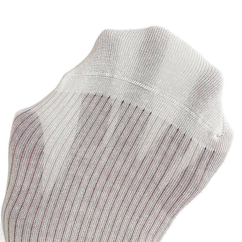 White Fungus Edge Socks Ballet Summer Thin Legs Breathable Contrasting Colors Lace Princess Wind Stacked Medium Tube Socks Thin