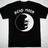 Футболка рок-группы Dead Moon Черный Хлопок Все размеры Короткий рукав S-5XL BL2243