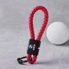 Fashion Leather Braided Rope Keychain Keyring Car Accessory For BMW Series X1 X3 X4 X6 E90 E91 I3 I4 F30 F48 F30 F10 E30 E34 F02 jbdf70