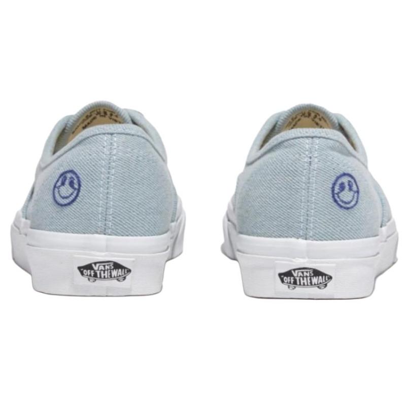 Vans Authentic Series Abrasion Resistant Low Top Canvas Shoes Unisex Blue Sneakers VN000BW5LNV1