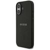 Guess Grained Ring MagSafe case for iPhone 17 black