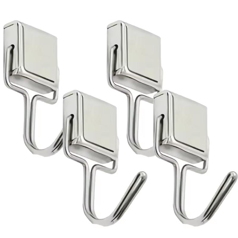 Квадратные Сильные Магниты Магнитные Крючки Многоцелевой Крючок для Хранения Домашняя Кухня Бар Крючки для Хранения Крючки для Хранения Ключей Ванная Вешалки