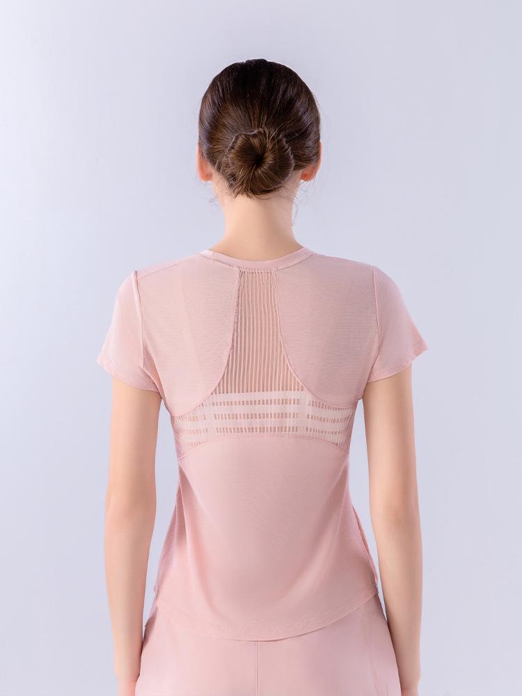 Женский летний быстросохнущий комплект спортивной одежды для йоги и тренажерного зала с карманами