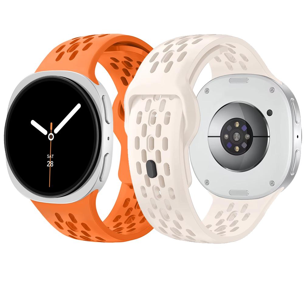 Sport Silicone band For Samsung Galaxy Watch 8/8 classic Strap 40mm 44mm 46mm Accessorie Bracelet correa Galaxy Watch ultra 47mm