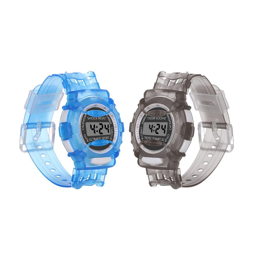 Kids Child Cartoon Children Digital Watches Electronic Meter LCD Wristwatch Candy Wrist Watch