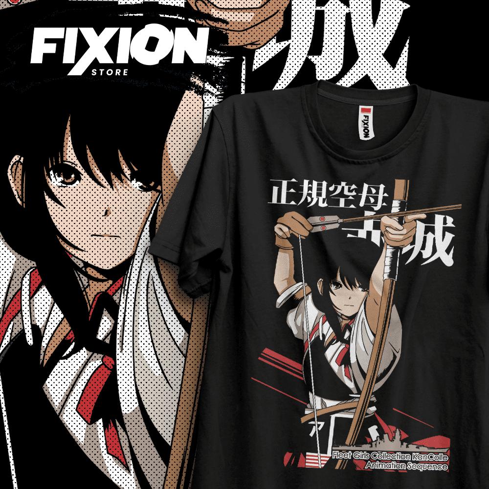 KanColle Kantai – Akagi Anime T Shirt Manga Gift For Anime Lover All Size Cotton
