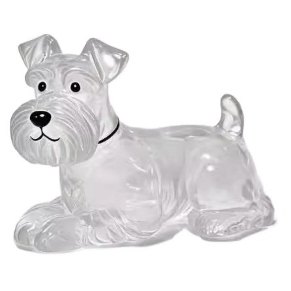 Transparent Dog Hair Collection Pendant Bichon Husky Corgi Gifts Dog Hair Storage Box Portable Pet Fun Keychain