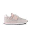 Sneakers New Balance Grey/pink 574 Core Hook & Loop