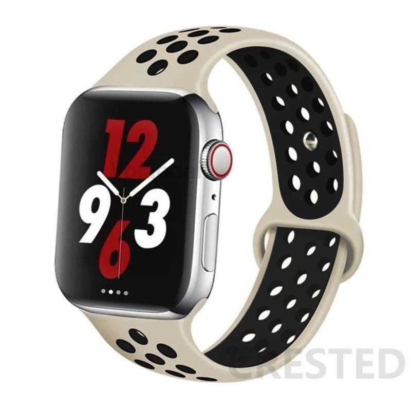 Silicone band For Apple Watch 11 strap 44mm 40mm 45mm 41mm 42mm 46mm correa bracelet iWatch Series 10 8 SE 3 6 7 9 Ultra 2 49mm