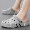 Hole Shoes Men'S Thick-Soled Non-Slip Beach Sandals Outer Wear Breathable Casual Durable Slippers Men