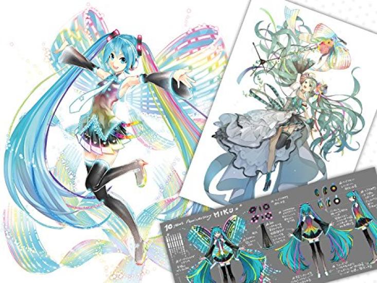 Character Vocal Series 01 Hatsune Miku 10th Anniversary Memorial Box Miku Commemorative Scale ABS PVC Complete Figure Ver. (Includes "Hatsune Archive"