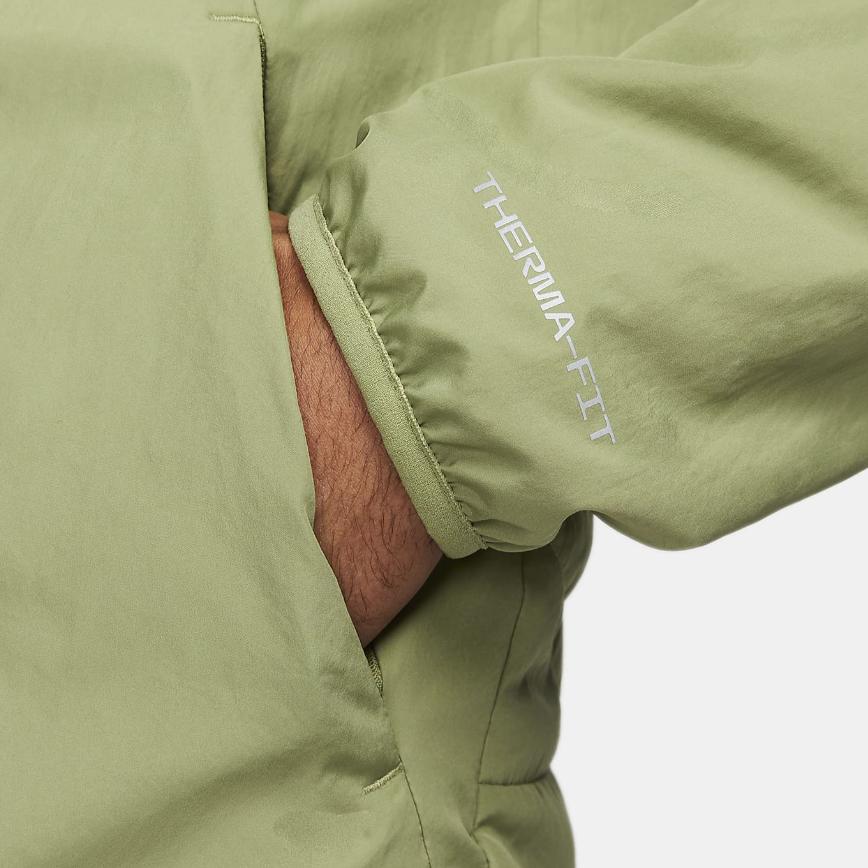 Nike Повседневная мужская куртка с капюшоном для бега, верхняя одежда из крокодила DD5644-334