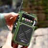 Солнечная Bluetooth-колонка и радио с ручным приводом для кемпинга и чрезвычайных ситуаций